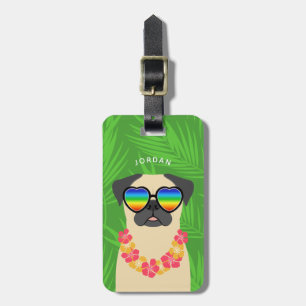 Pug Luggage-taggar Bagagebricka