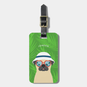 Pug Luggage-taggar Bagagebricka