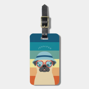 Pug Luggage-taggar Bagagebricka