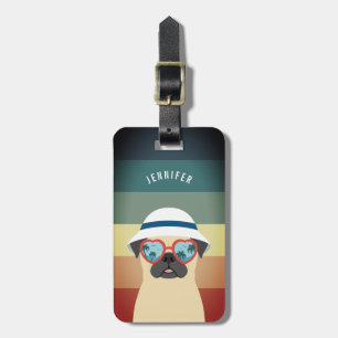 Pug Luggage-taggar Bagagebricka