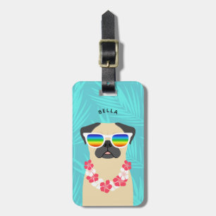 Pug Luggage-taggar Bagagebricka