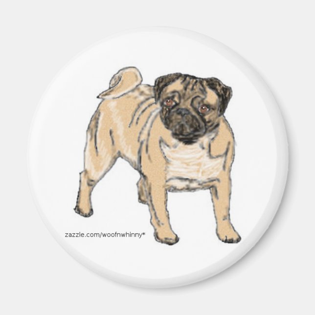 Pug Magnet (Framsidan)