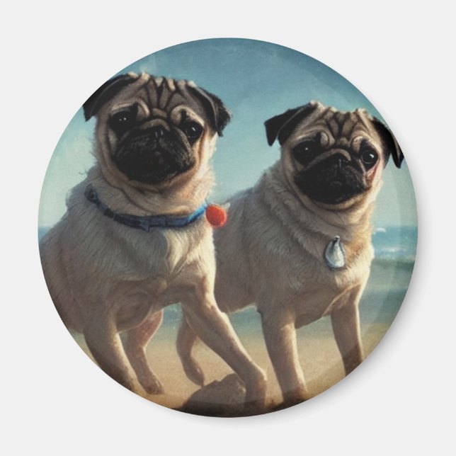 Pug Magnet (Framsidan)