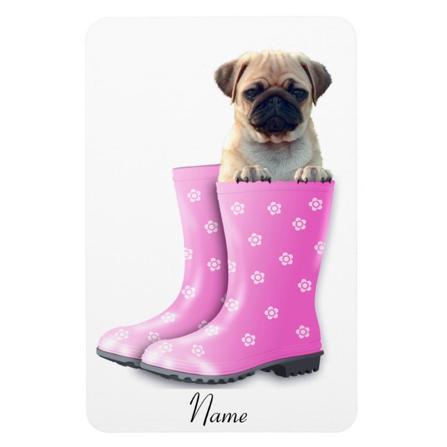Pug Magnet (Vertikal)