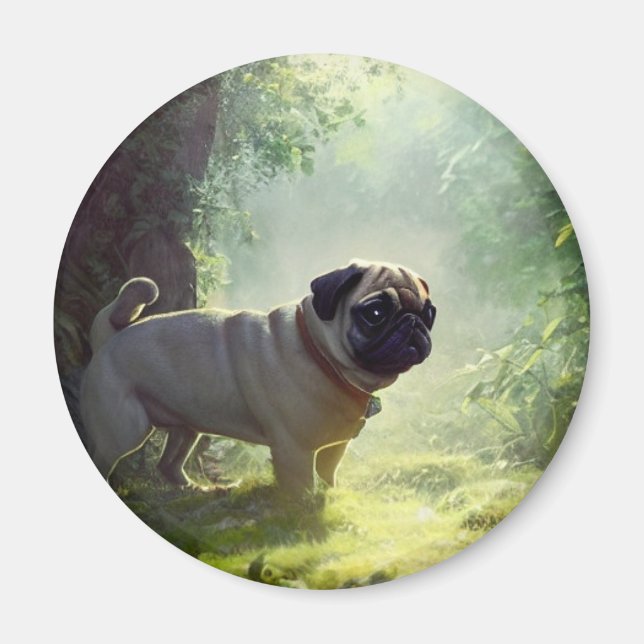 Pug Magnet (Framsidan)