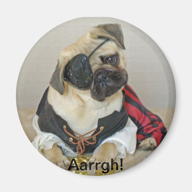 Pug Magnet (Framsidan)