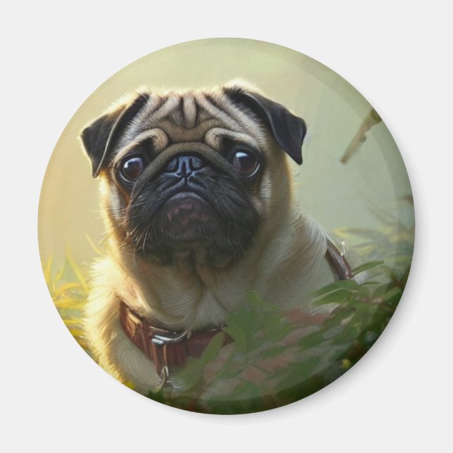 Pug Magnet (Framsidan)