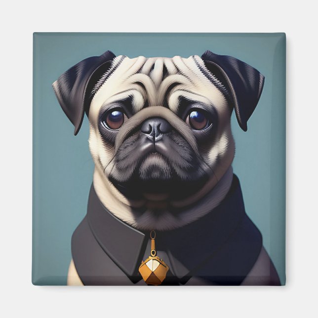 Pug Magnet (Framsidan)