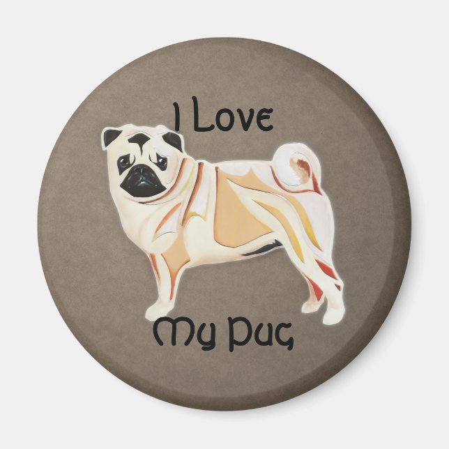 Pug Magnet (Framsidan)