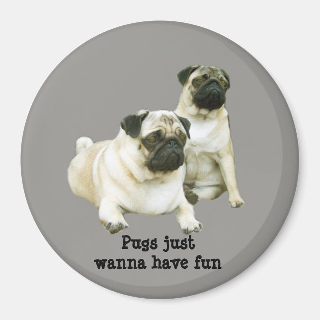Pug Magnet (Framsidan)