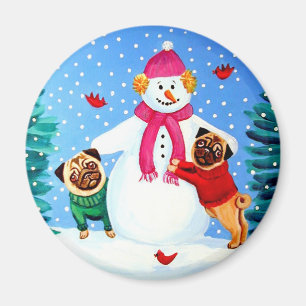 Pug Magnet Frostims hjältar