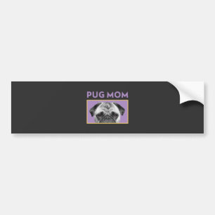 Pug Mamma Bildekal