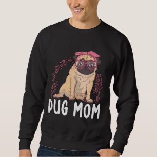 Pug Mamma Hundägare Pug Essential T-Shirt 142 Lång Ärmad Tröja
