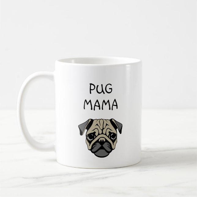 Pug Mamma Kaffemugg (Vänster)