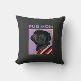Pug mamma kudde