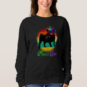 Pug Mardi Gras Carnival Party Mask Funny Parad Co T Shirt