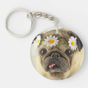 Pug med Daisy Krona