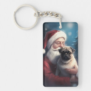 Pug med Jultomten julafton