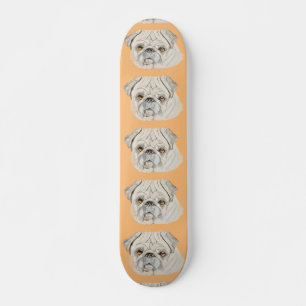 Pug Mini Skateboard Bräda 18,5 Cm