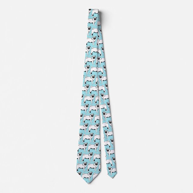 Pug Mops 2 sidor tryckta  Slips (Framsida)