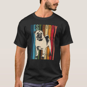 Pug Mops Carlin Hund aveln 2 T Shirt