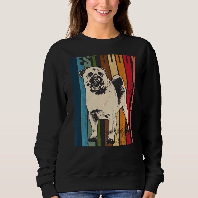 Pug Mops Carlin Hund aveln 2 T Shirt (Framsida)