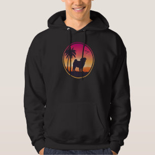 Pug Mops Carlin Hund aveln 38 Hoodie