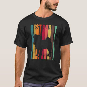 Pug Mops Carlin Hund aveln 4 T Shirt