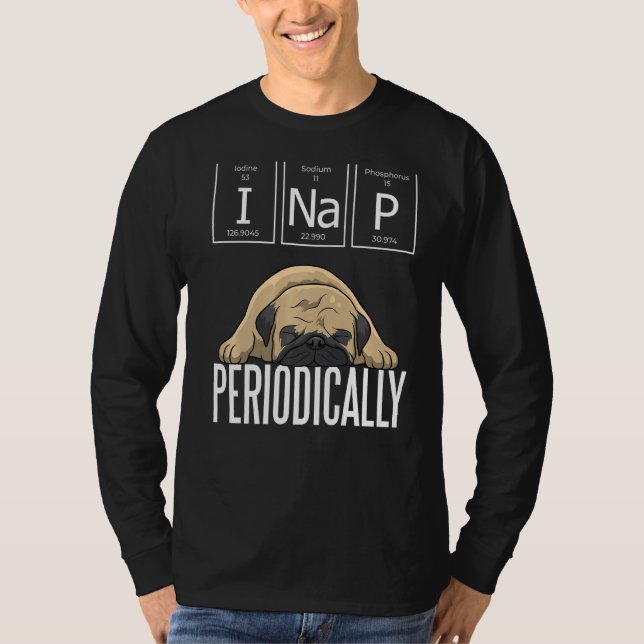Pug Mops Carlin Hund aveln 51 T Shirt (Framsida)