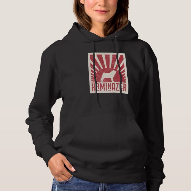 Pug Mops Carlin Hundras  12 T Shirt (Framsida)