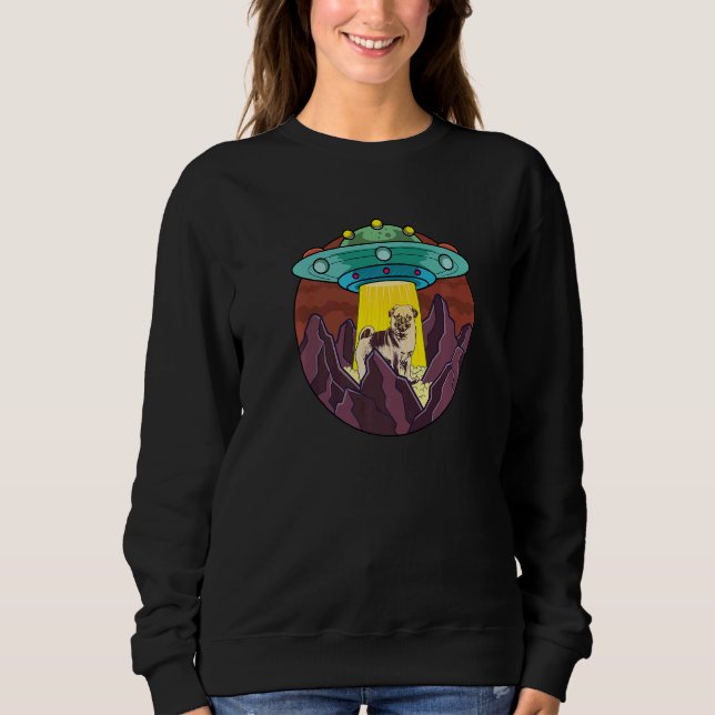 Pug Mops Carlin Hundras  40 T Shirt (Framsida)