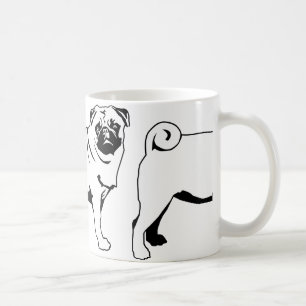 Pug Mops Kaffemugg