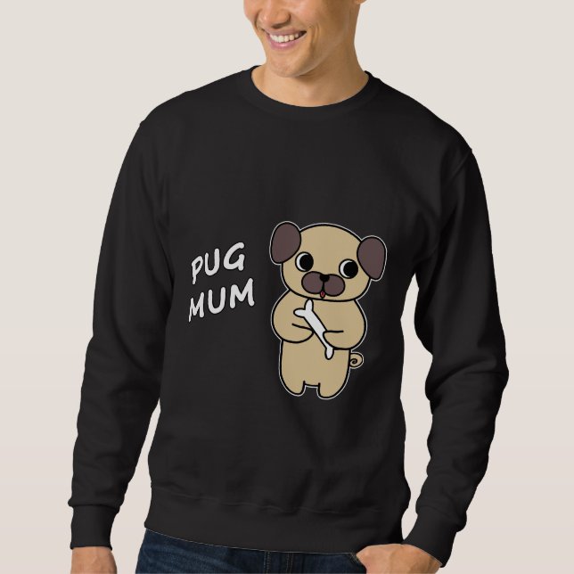 PUG MORSA 3 Classic T-Shirt 31 Lång Ärmad Tröja (Framsida)