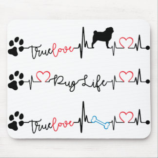 Pug Mousepad Musmatta