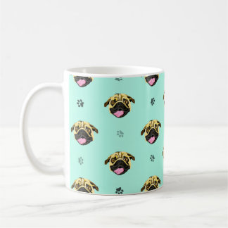 Pug Mug Mint Kaffemugg