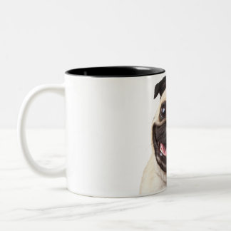 pug mug Två-Tonad mugg