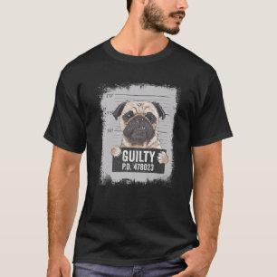Pug Mugg Shot Bad Hund T Shirt