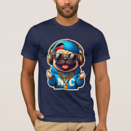 PUG-NYC 2 T SHIRT