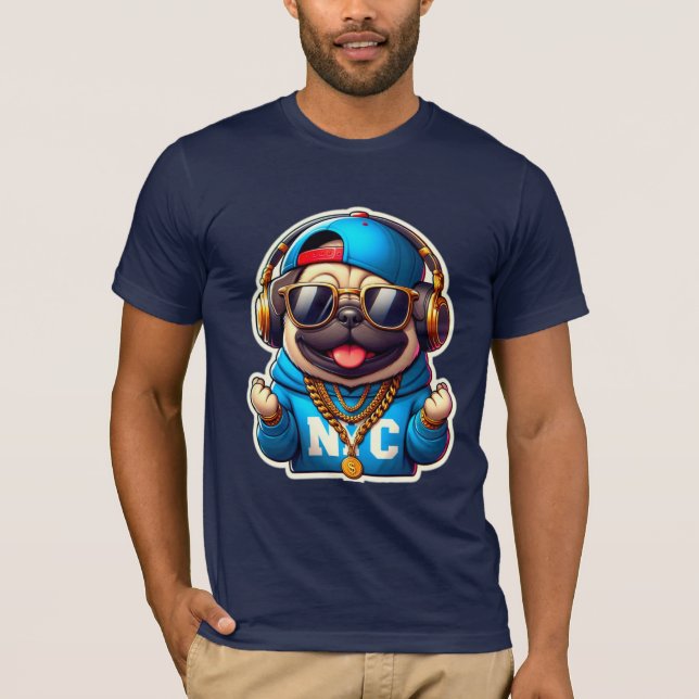 PUG-NYC 2 T SHIRT (Framsida)