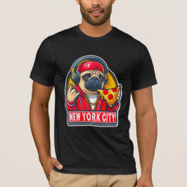 PUG-NYC STIL 2 T SHIRT