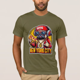 PUG-NYC STIL 4 T SHIRT