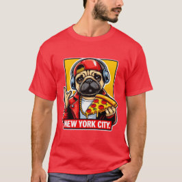 PUG-NYC STIL T SHIRT