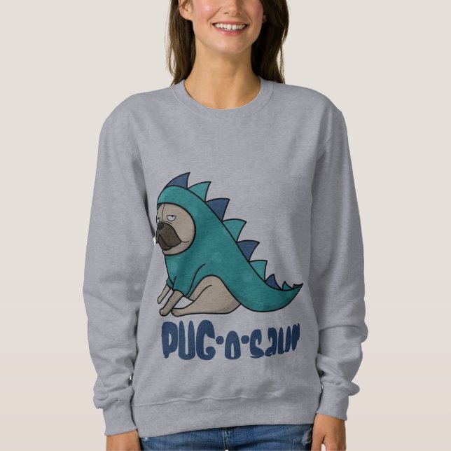 Pug-o-saur, Pugs-regeln! T-shirt (Framsida)
