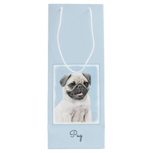 Pug Painting - Cute Original Hund Art
