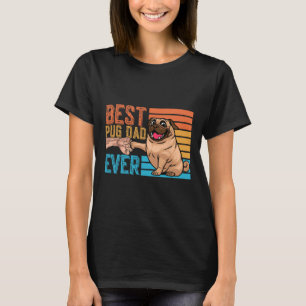 Pug Pappa Alltid Fars Dag Pappa Papa Pug T Shirt