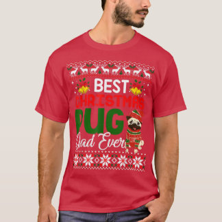 Pug Pappa jul - fult Ugly Julafton Sweater T Shirt