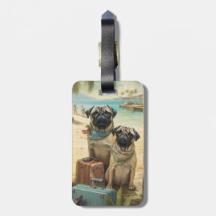 Pug-par Resa Semester  Bagagebricka