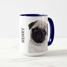 Pug Personlig mugg