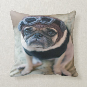 Pug Pilot Kudde