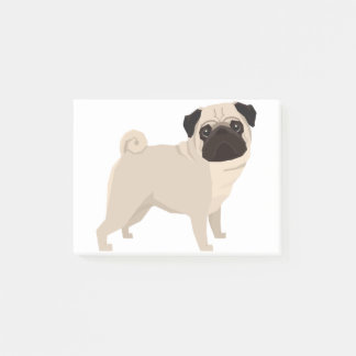 Pug Post-it Block